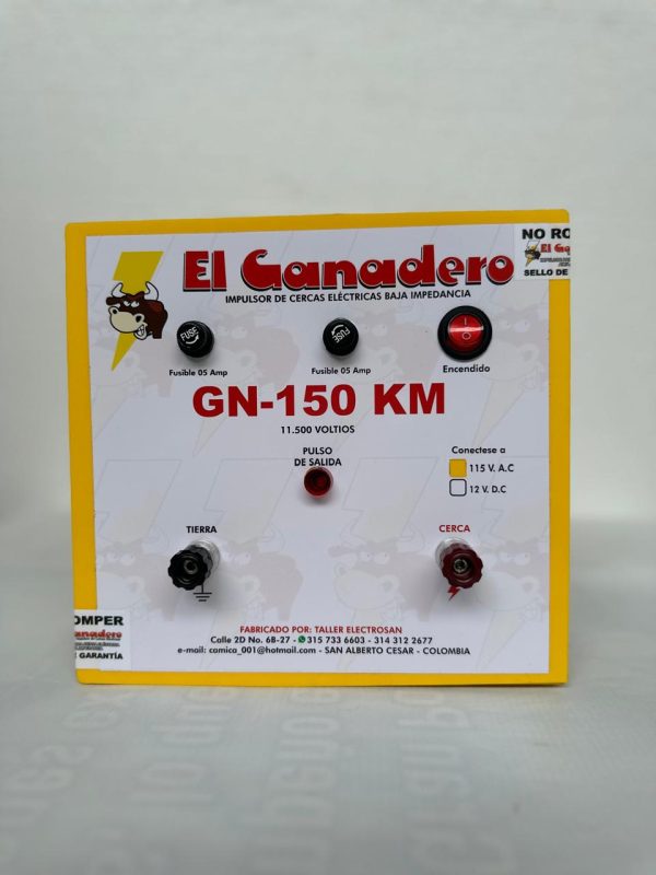 Impulsor Cerca Eléctrica GN-150 KM